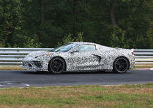 Corvette C8, eccola in azione al Nürburgring [Video spia]