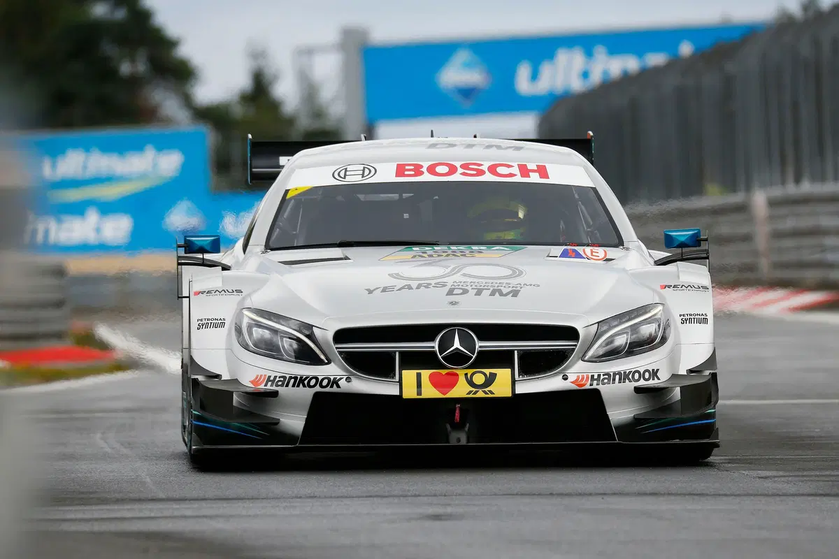 DTM Nürburgring, Mick Schumacher in pista per dei giri di prova (2)