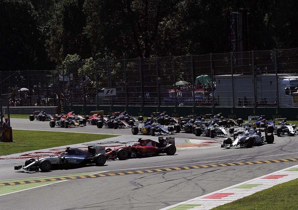 Gli alfieri di Formula 1 in azione a Monza lo scorso anno