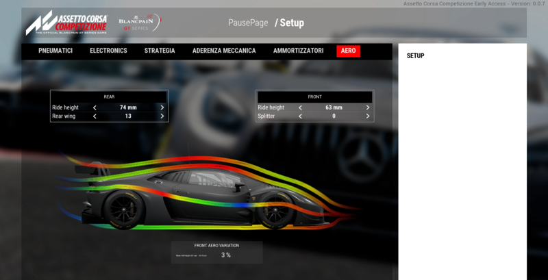 La Huracan GT3 si &egrave; dimostrata sensibilissima ad alcune modifiche e, per alcune, molto pi&ugrave; permissiva