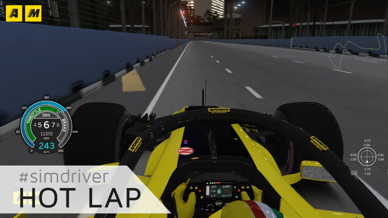 F1, GP Singapore 2018: un giro a Marina Bay sul simulatore Assetto Corsa [Video]