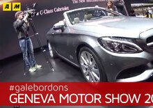 Mercedes Classe C cabrio VS Range Rover Evoque cabrio al Salone di Ginevra 2016