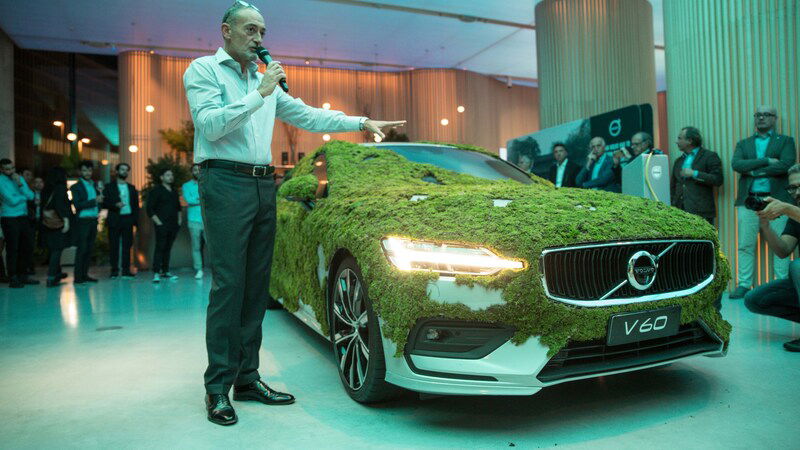 Volvo V60 e la sostenibilit&agrave; protagoniste al Volvo Studio Milano con The Agreenment