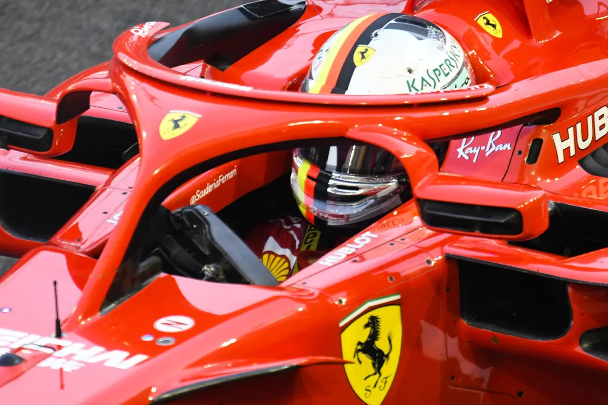 F1, GP Singapore 2018, FP3: Vettel 1°, dietro Raikkonen e Hamilton (23)