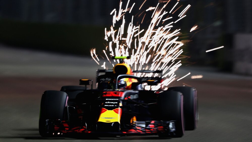 Max Verstappen scatter&agrave; dalla prima fila nel GP di Singapore