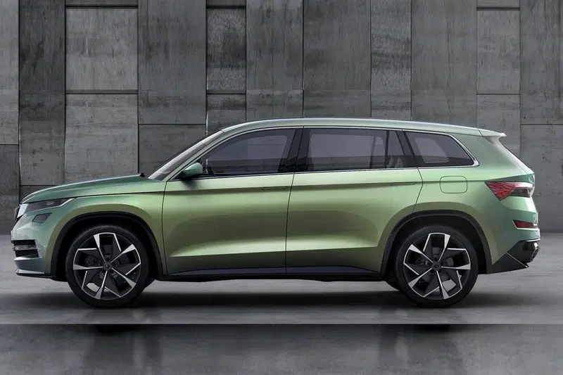 La Skoda Vision S &egrave; la concept car che anticipa l'imminente SUV a marchio Skoda