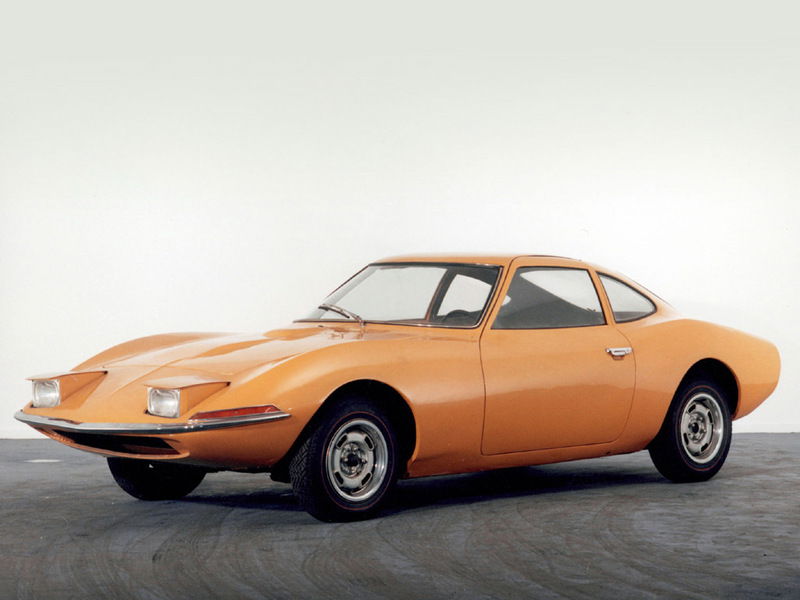 La Opel Experimental GT, prototipo del 1965