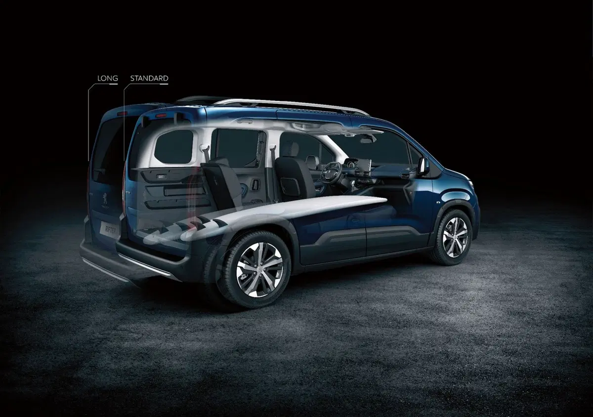 Peugeot Rifter 2018 1.5 L diesel 130 CV. Campione di spazio (7)