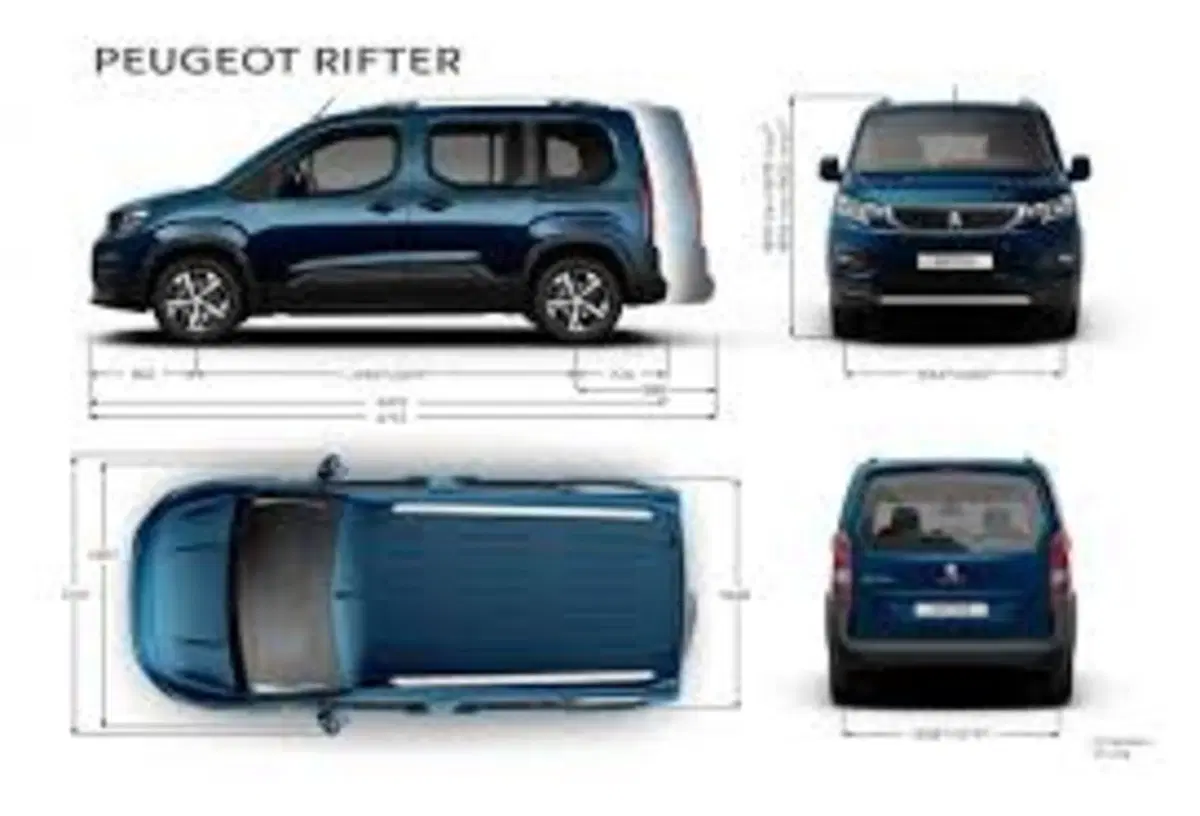 Peugeot Rifter 2018 1.5 L diesel 130 CV. Campione di spazio (13)