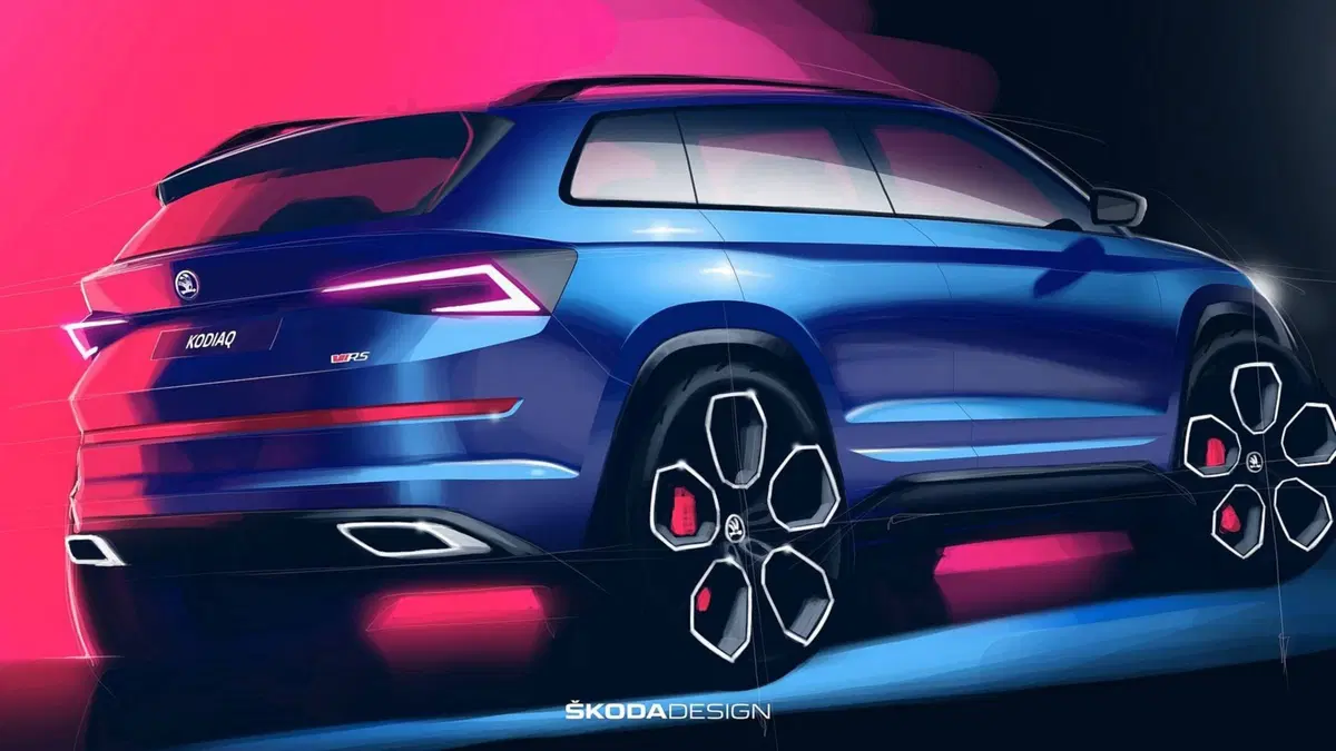Skoda Kodiaq RS, un nuovo teaser (2)
