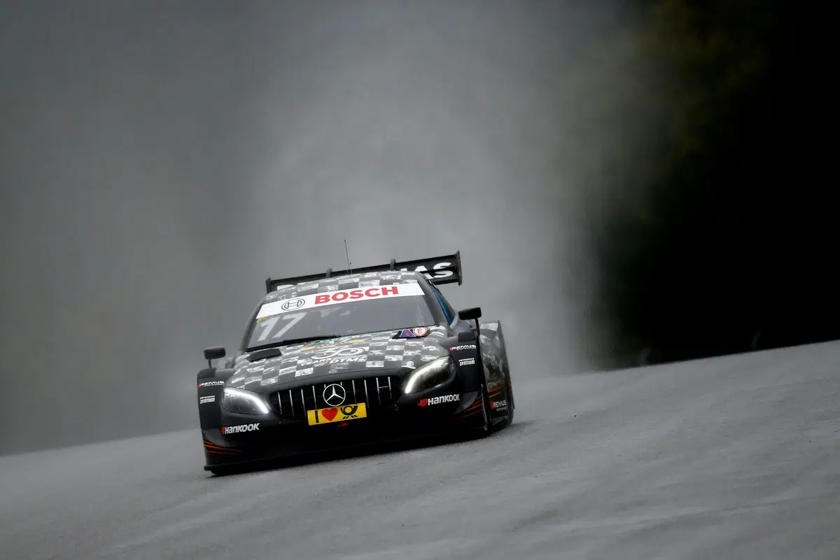 DTM 2018, Red Bull Ring: Q1 bagnata a Juncadella (Mercedes)  (13)