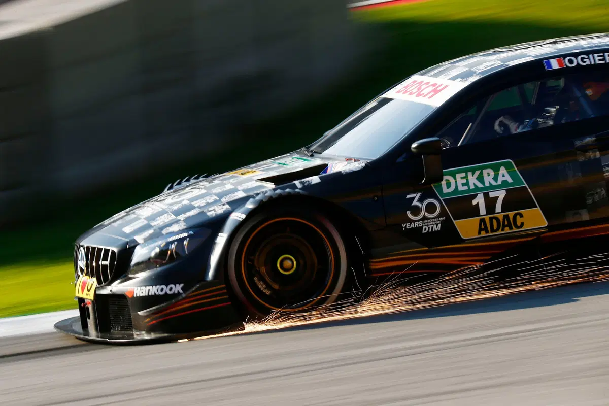 DTM 2018, Red Bull Ring: Q1 bagnata a Juncadella (Mercedes)  (14)