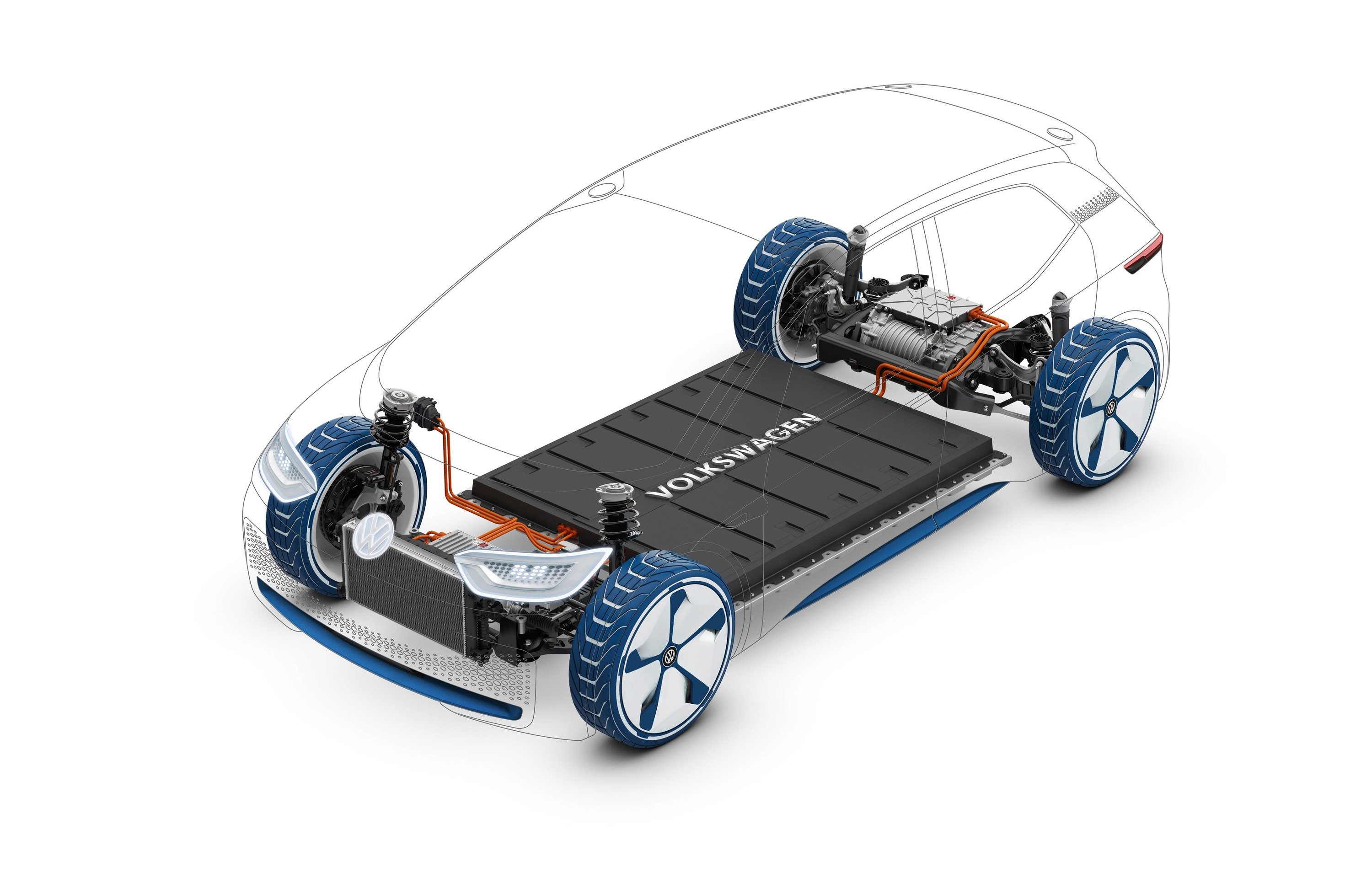 VW Electric for all, Le batterie delle ID su base MEB