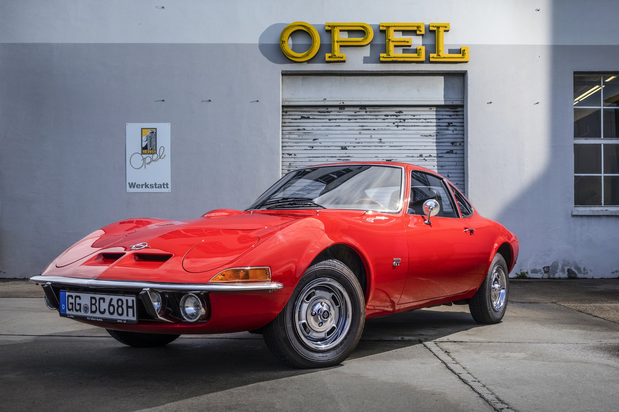 Opel GT, in pista ad Hockenheim per il 50&deg; anniversario