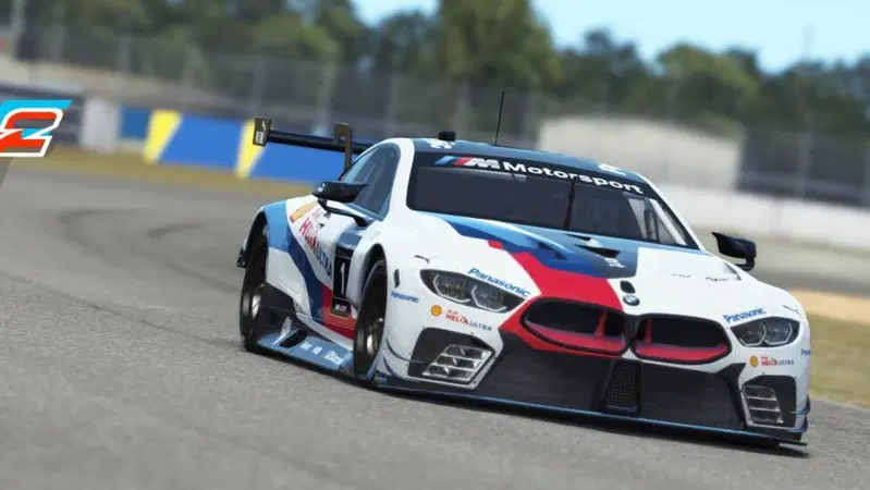 rFactor 2, la prova della BMW M8 GTE [Video]