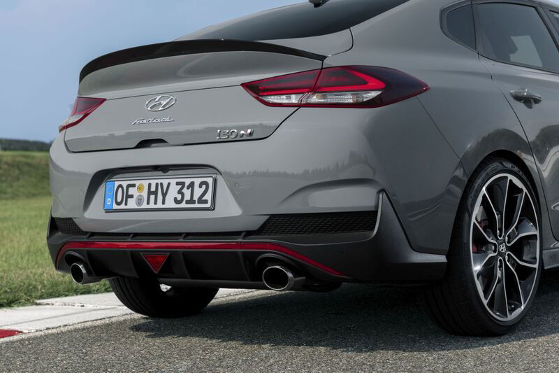 La coda della i30 N Fastback