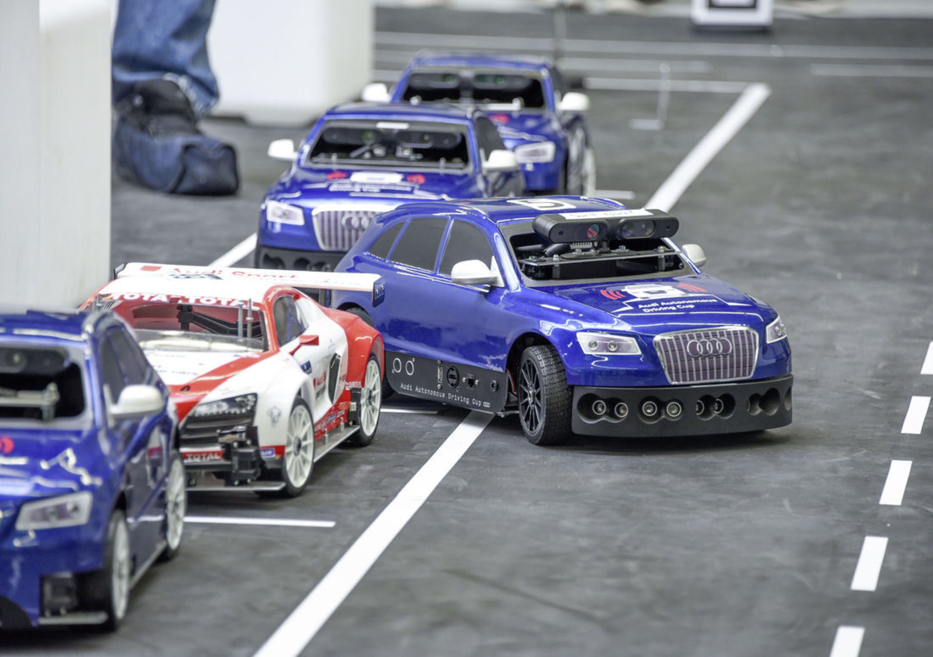 La corsa per &ldquo;automobiline&rdquo; autonome. E&#039; la Audi Autonomous Driving Cup