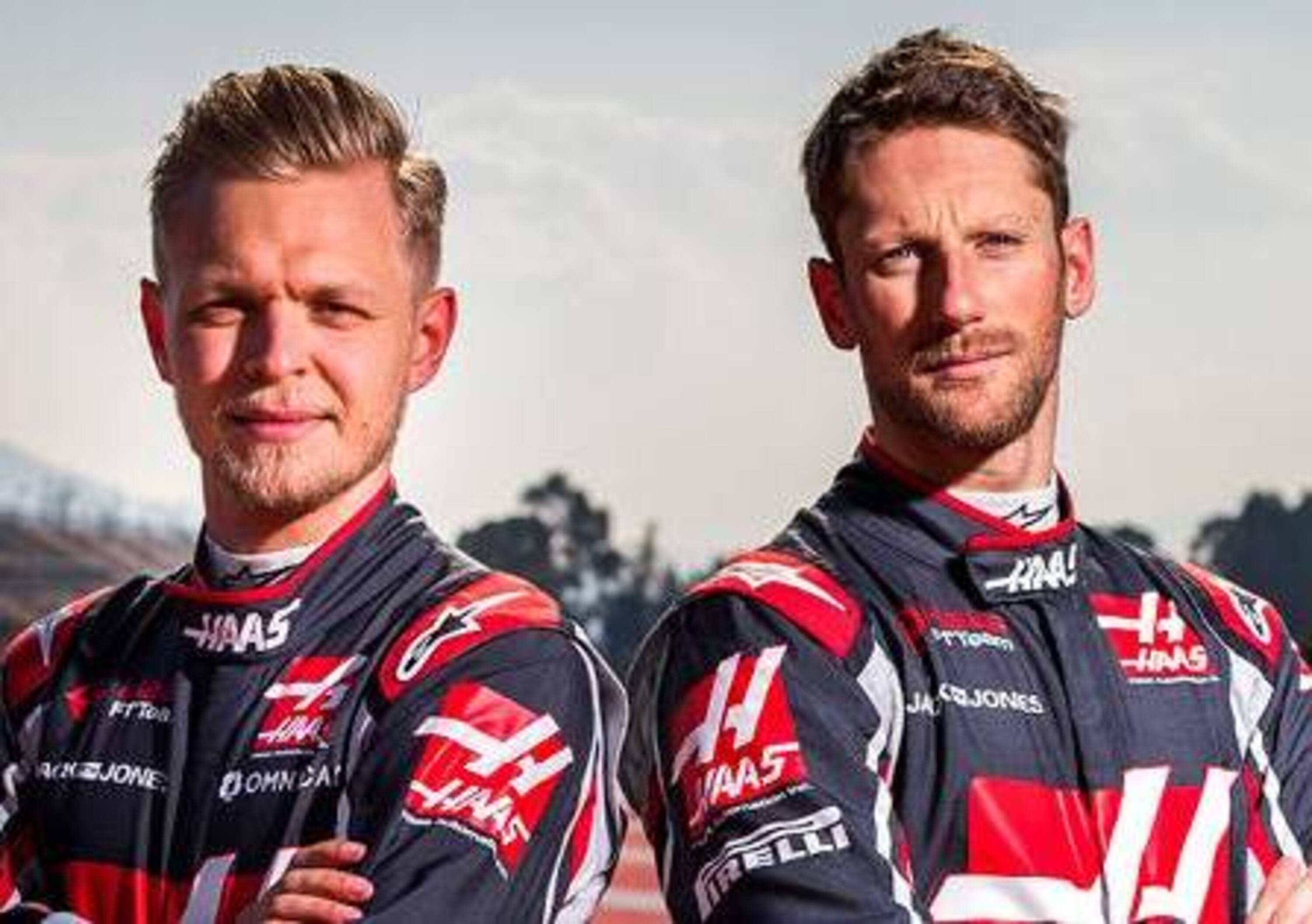 F1, Grosjean e Magnussen confermati in Haas per il 2019