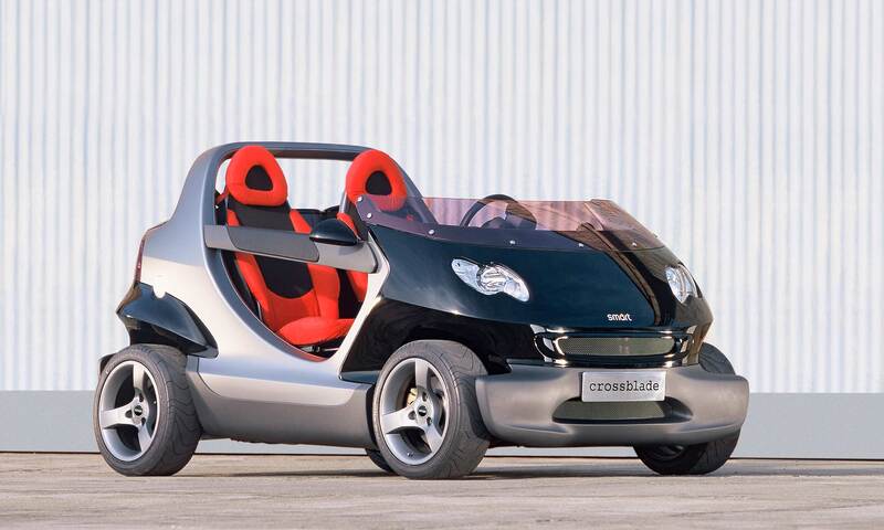 La smart crossblade del 2001: &egrave; stata prodotta dal 2002 al 2003 in 2.000 esemplari