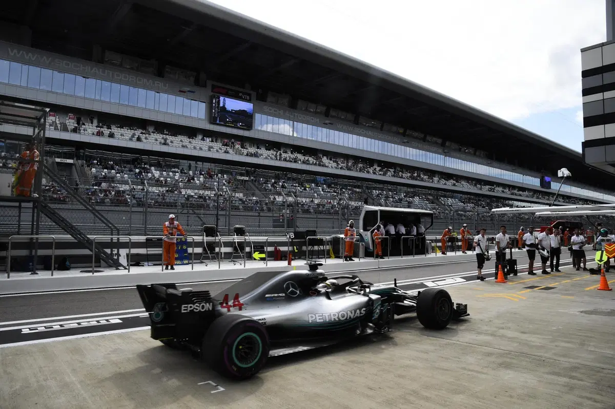 F1, GP Russia 2018, FP3: Hamilton al top (8)