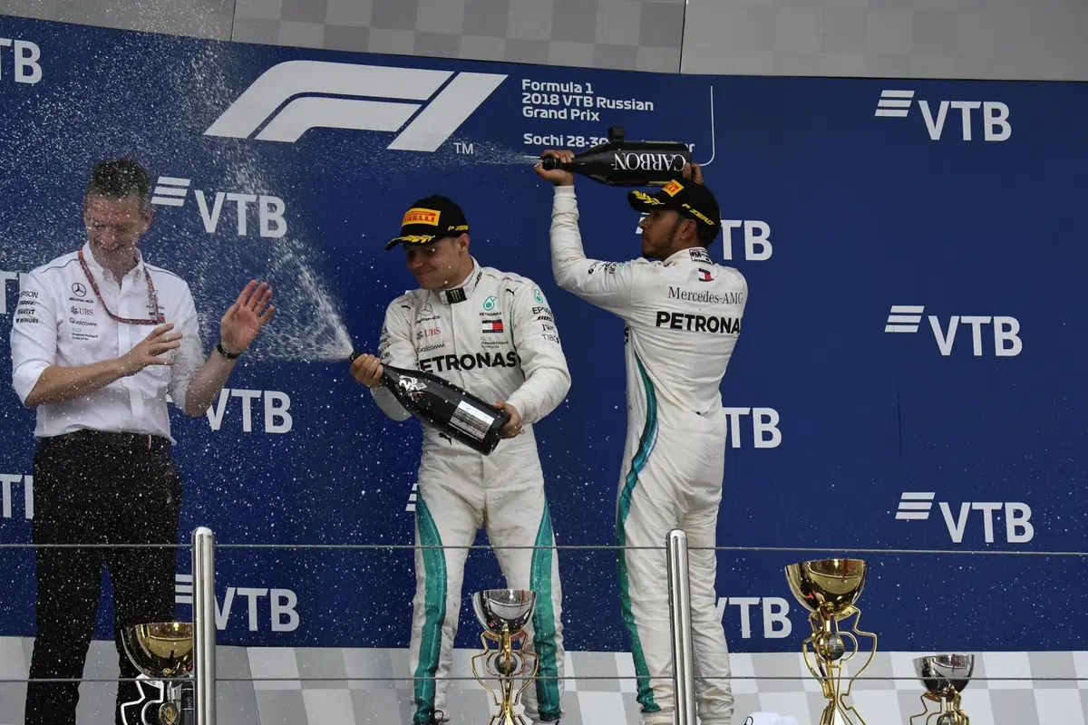 F1, GP Russia 2018: vince Hamilton. Terzo Vettel (63)