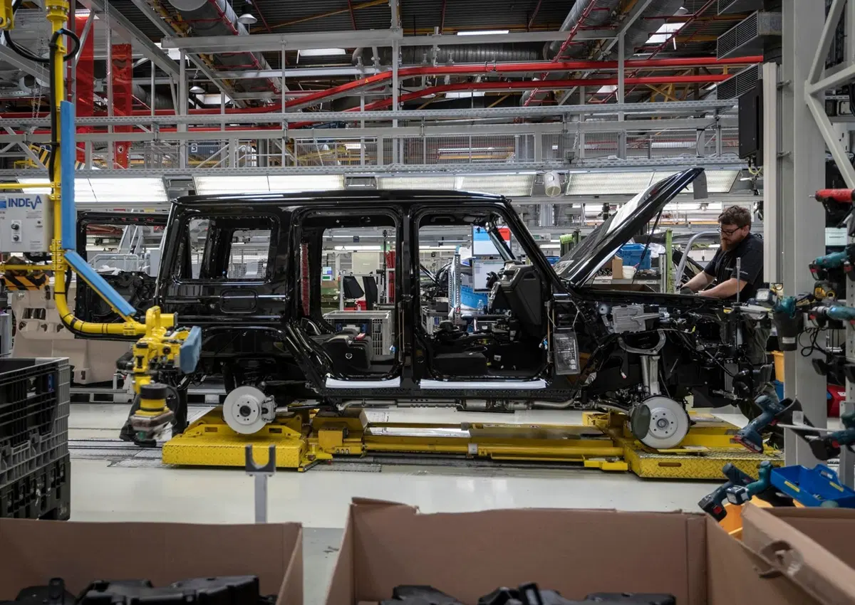 Magna Steyr: la produzione della Mercedes Classe G 2018 (6)
