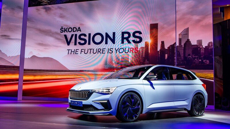 Skoda Vision RS al Salone di Parigi 2018