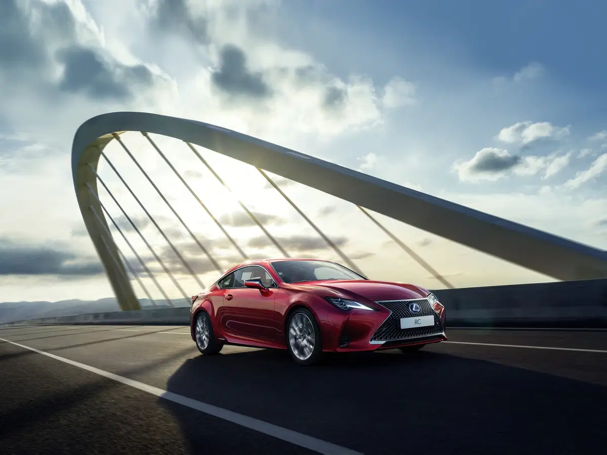 Lexus RC coupé al Salone di Parigi 2018