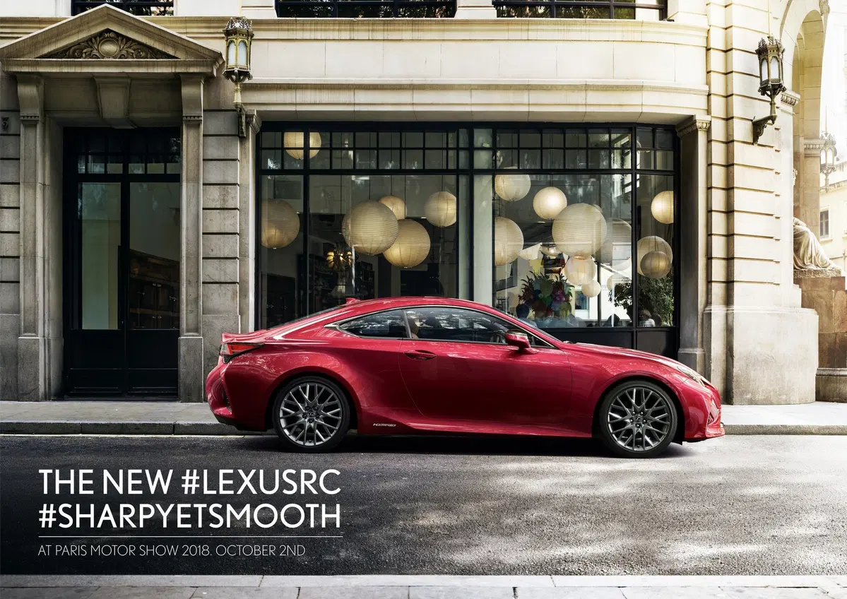 Lexus RC coupé al Salone di Parigi 2018 (6)