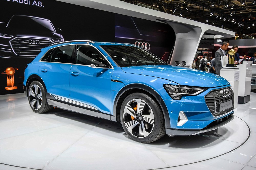 La nuova Audi e-tron al Salone di Parigi 2018