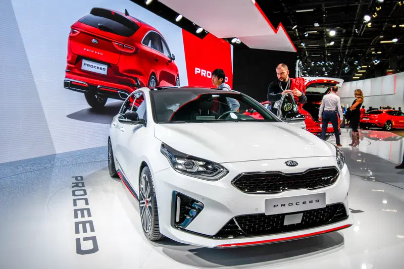 La nuova Kia ProCeed, presentata dal costruttore coreano come una "shooting brake" familiare
