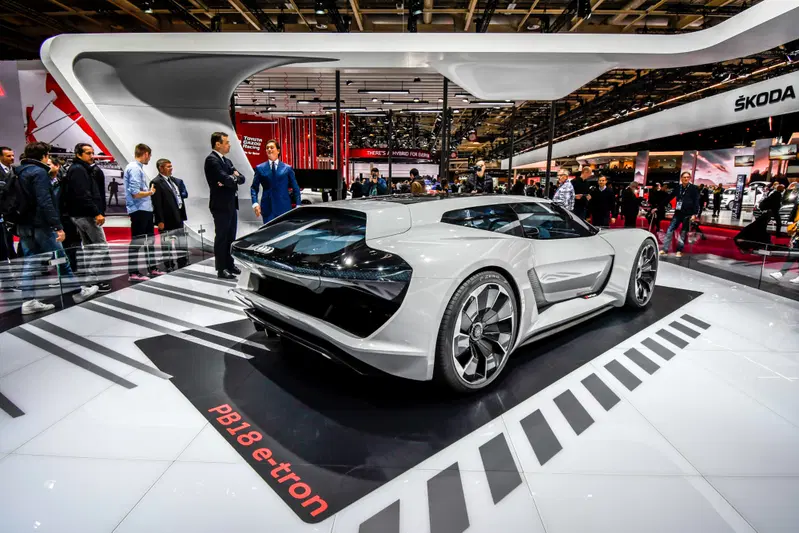Audi PB18 e-tron al Salone di Parigi 2018