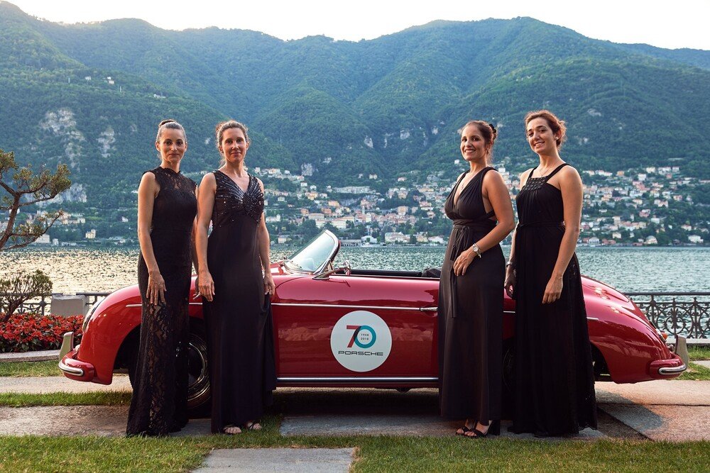 La Casa di Stoccarda festeggia i 70 anni dalla nascita, con una festa sul lago e la 356 Speedster ospite d'onore