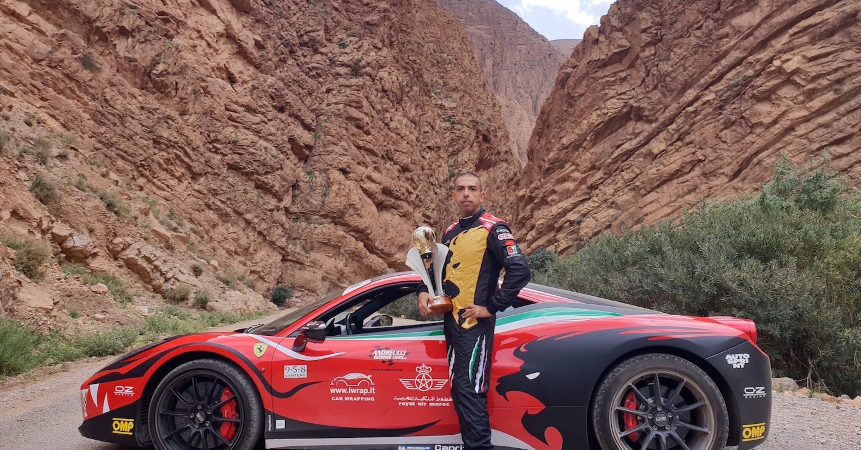 Terzo Guinness Speed Record in Marocco per Fabio Barone