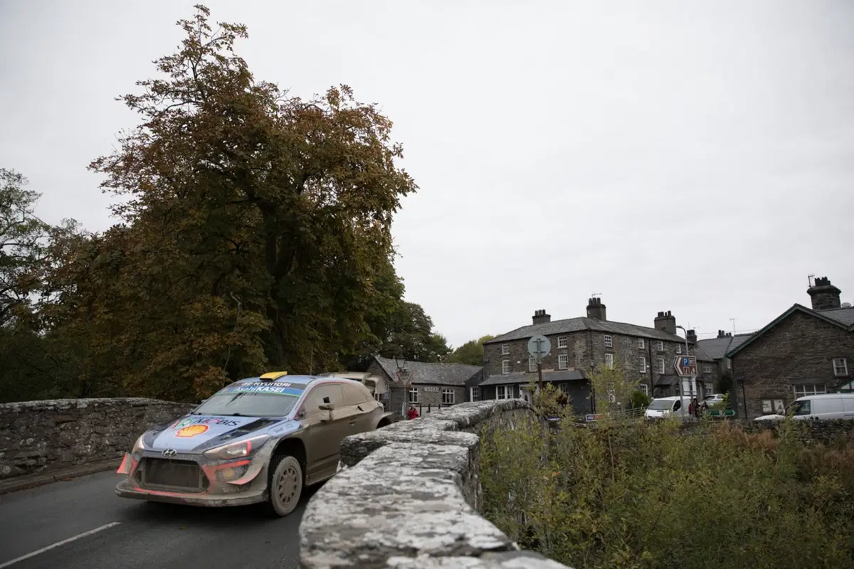 WRC18 Galles. Fine Primo Tempo: Tanak (Toyota) (11)
