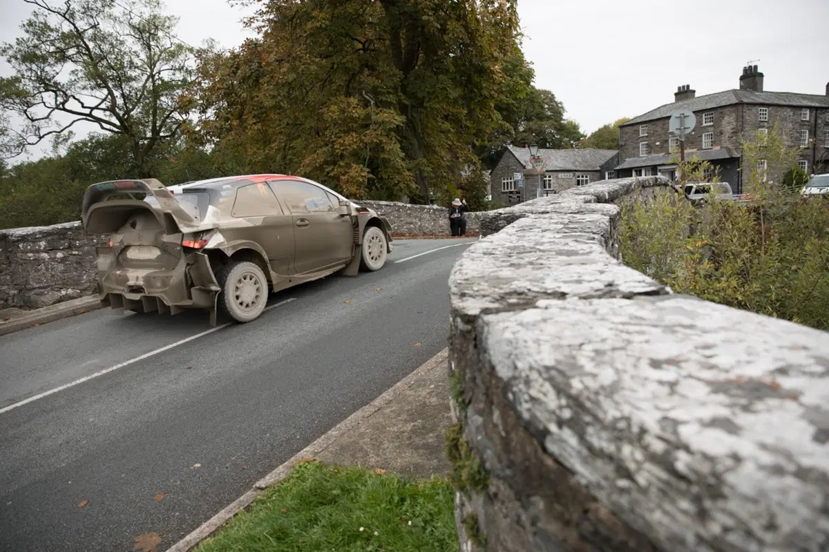 WRC18 Galles. Fine Primo Tempo: Tanak (Toyota) (14)