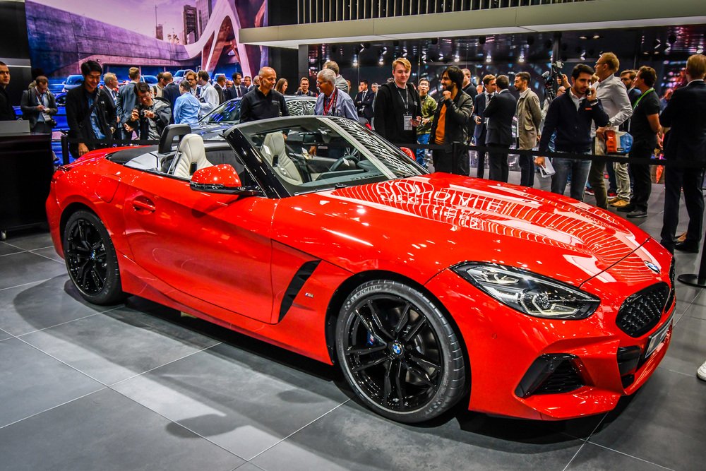 La nuova BMW Z4 al Salone di Parigi 2018