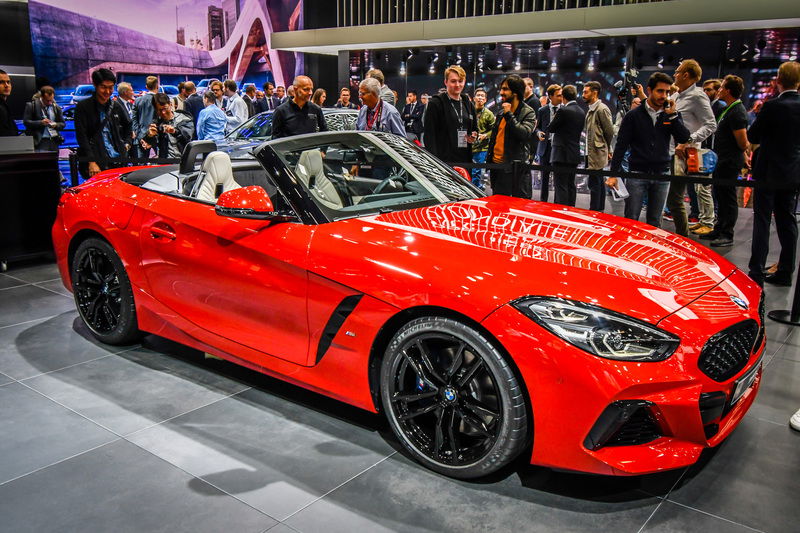 La nuova BMW Z4 al Salone di Parigi 2018