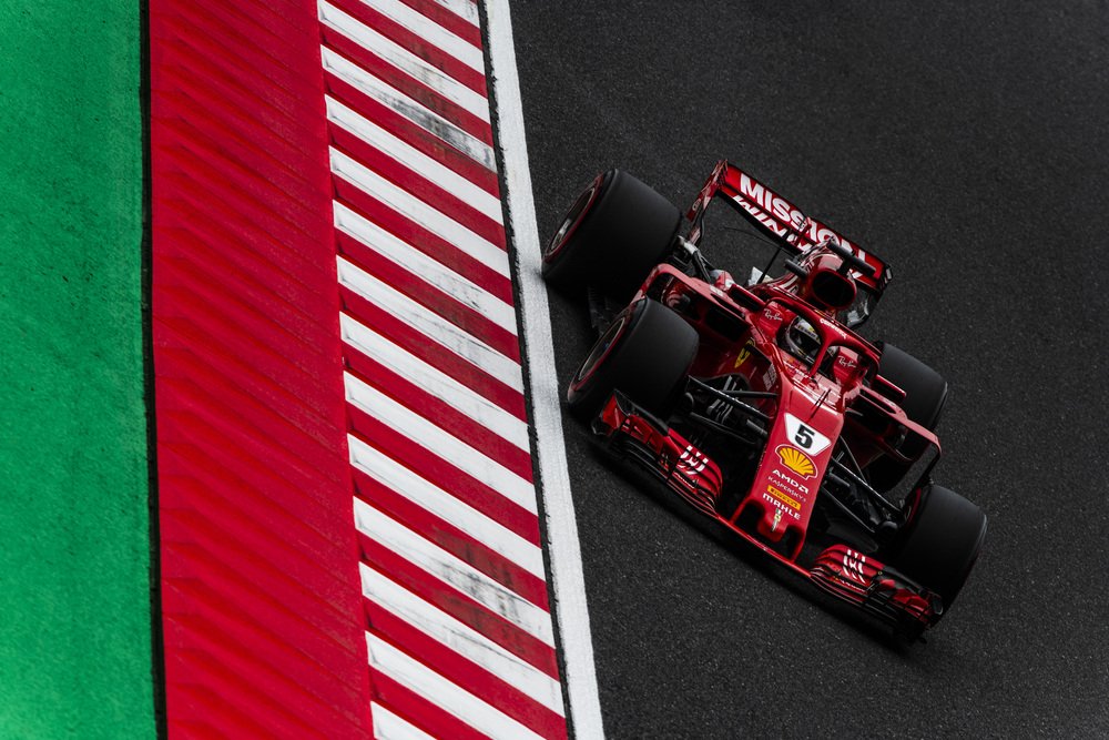 Solo un sesto posto per Sebastian Vettel a Suzuka