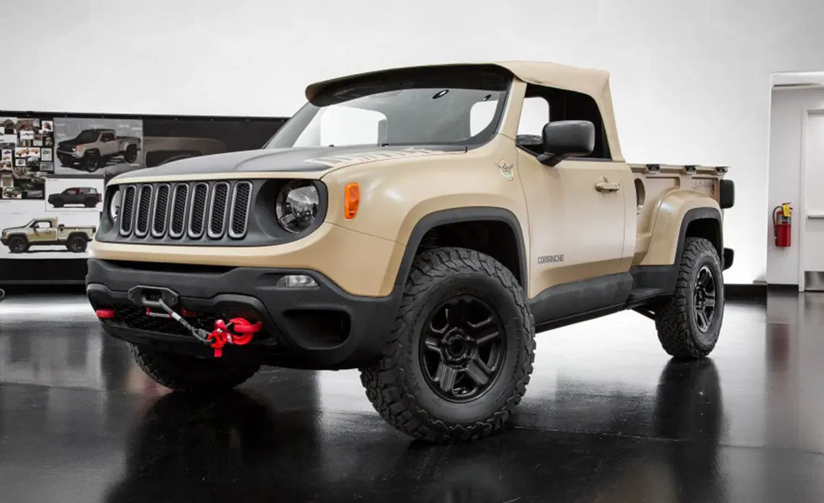 Jeep Renegade Comanche, la Renegade pick up (3)
