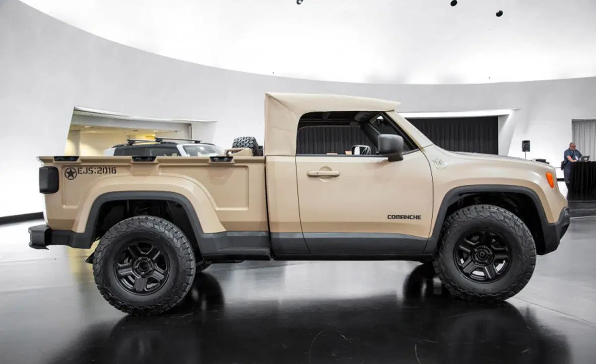 Jeep Renegade Comanche, la Renegade pick up (4)