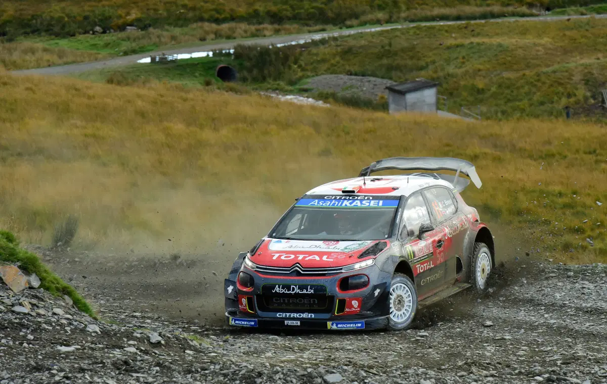 WRC18 Galles. Intrattabile Ogier (Ford), e fanno 5 (3)