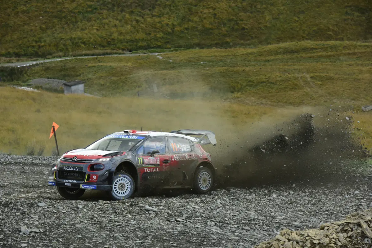 WRC18 Galles. Intrattabile Ogier (Ford), e fanno 5 (7)