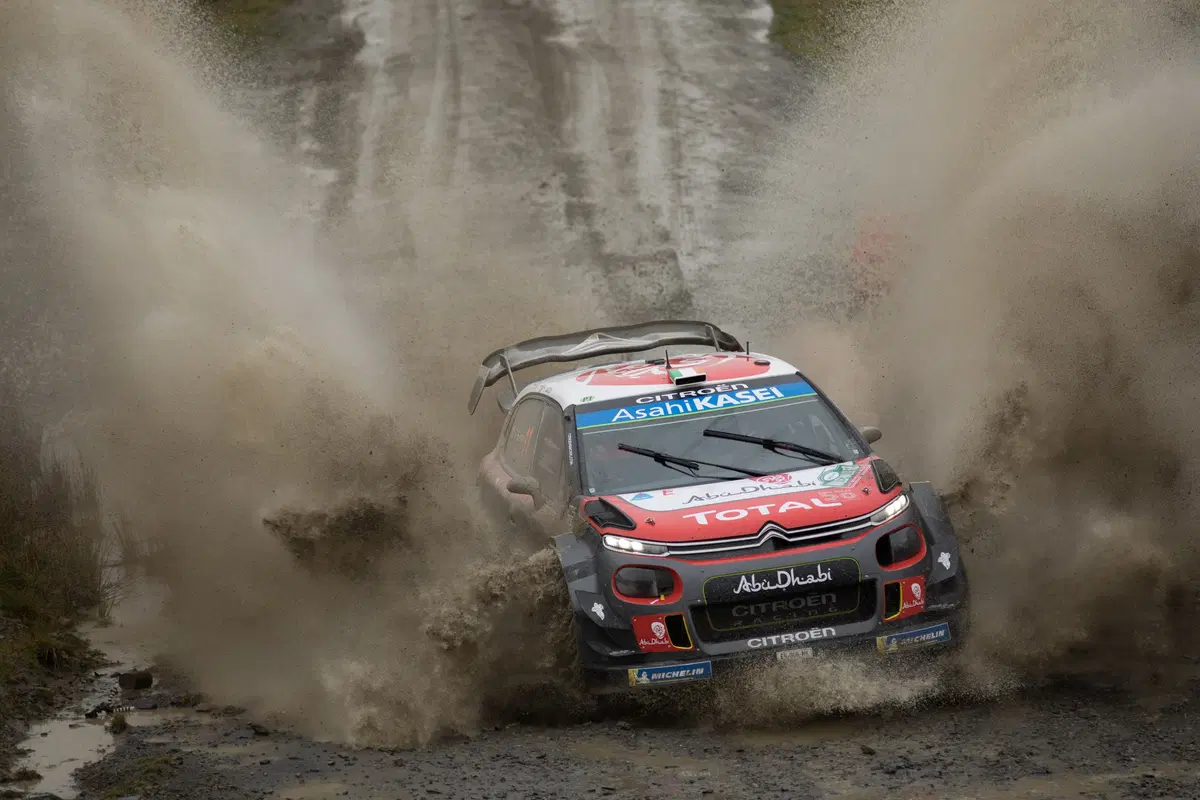 WRC18 Galles. Intrattabile Ogier (Ford), e fanno 5 (23)