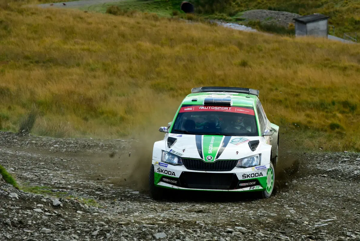 WRC18 Galles. Intrattabile Ogier (Ford), e fanno 5 (25)
