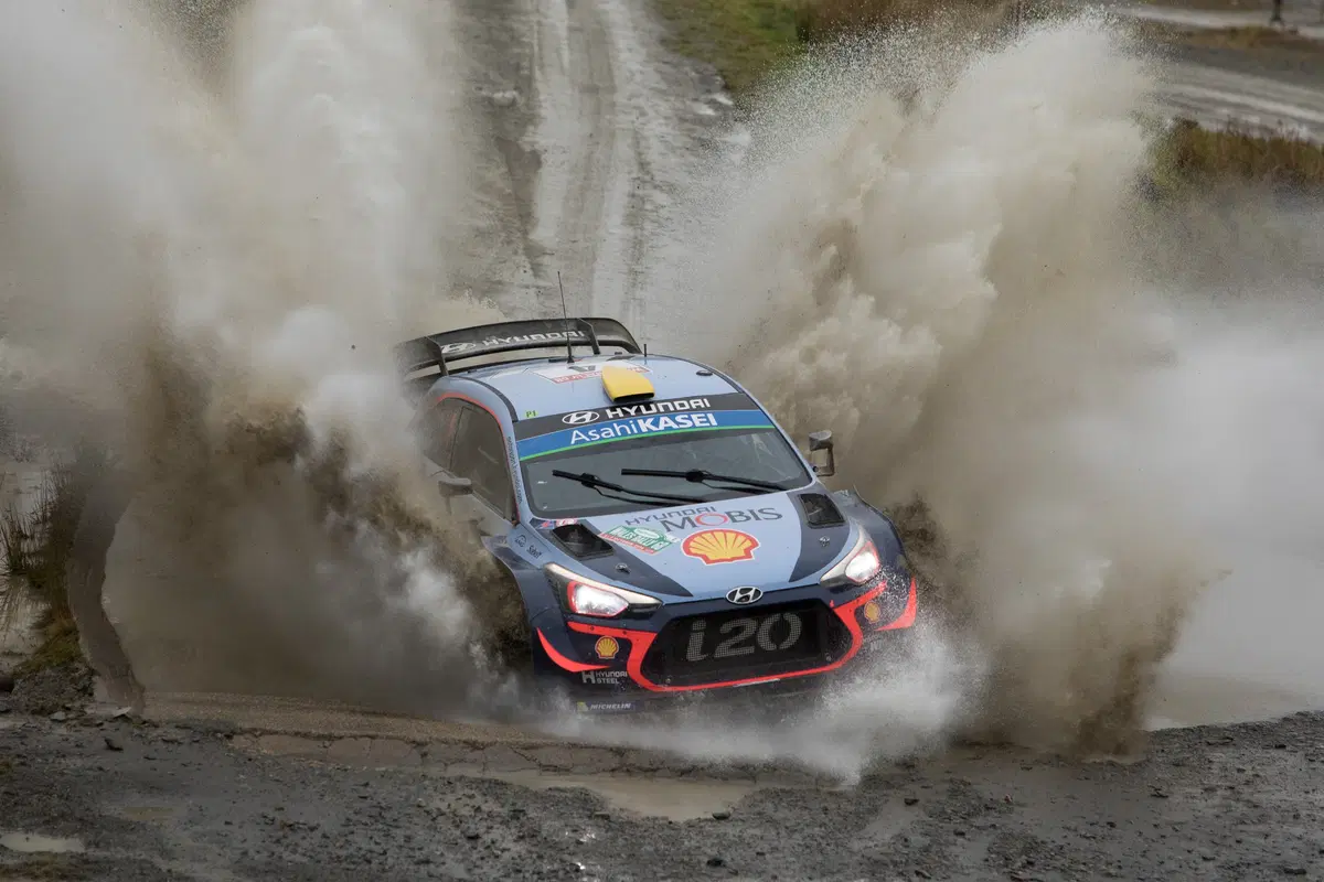 WRC18 Galles. Intrattabile Ogier (Ford), e fanno 5 (28)