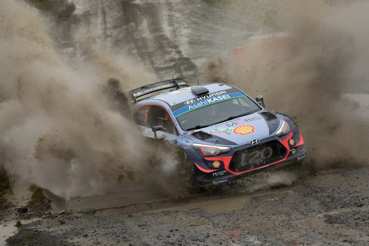 WRC18 Galles. Intrattabile Ogier (Ford), e fanno 5 (33)