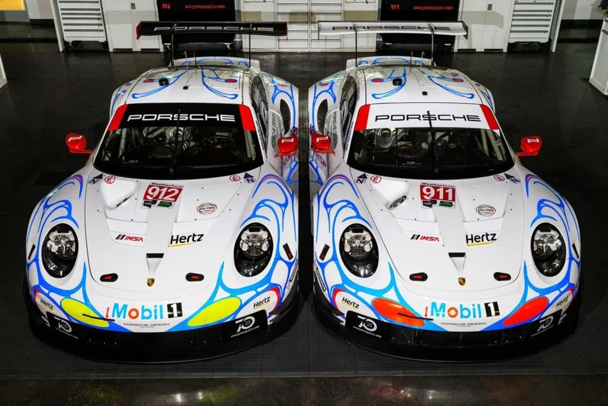 Porsche, livrea in onore della 911 GT1 vincitrice della 24h a Le Mans nel 1998 (4)