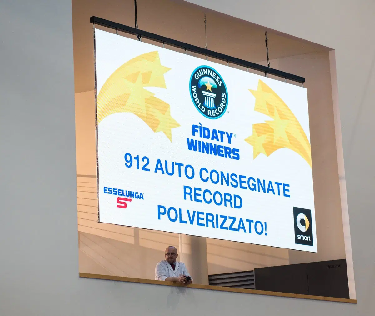 912 fourfour in due giorni, Esselunga e smart nel Guinness World Record (12)