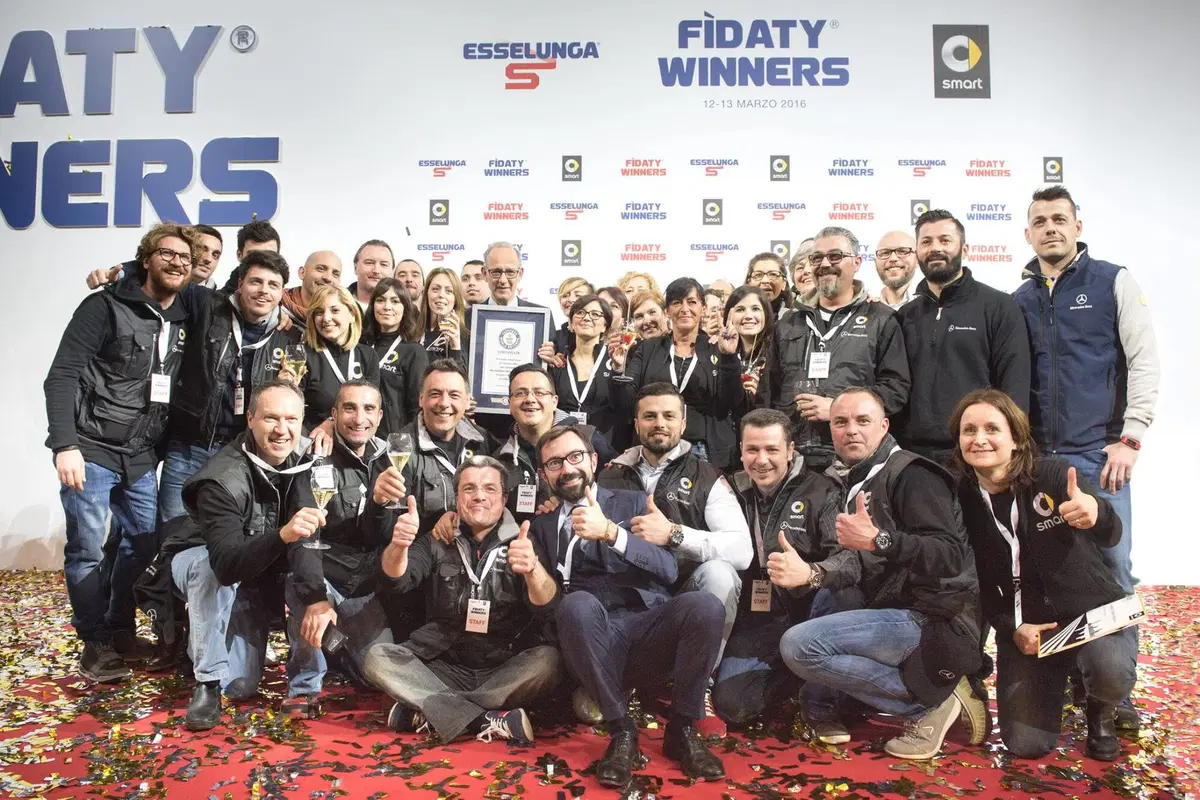 912 fourfour in due giorni, Esselunga e smart nel Guinness World Record (14)